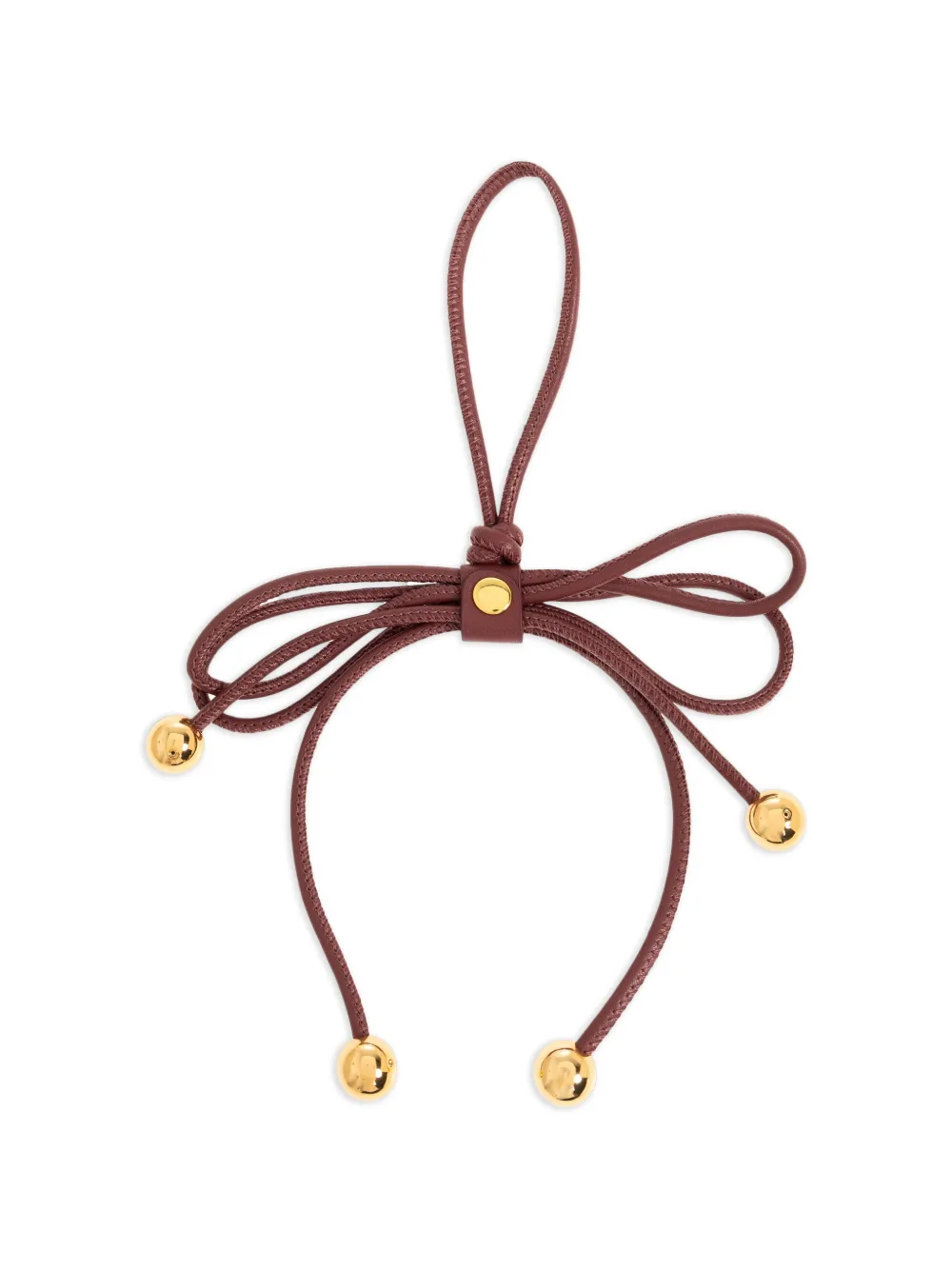 Furla Poppy sleutelhanger met strikdetail Rood