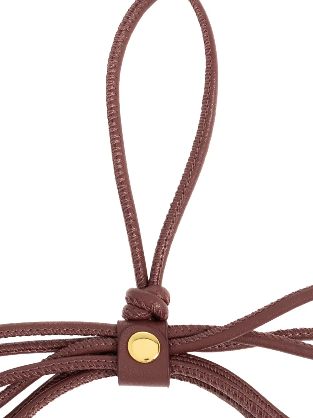 Furla Poppy sleutelhanger met strikdetail Rood