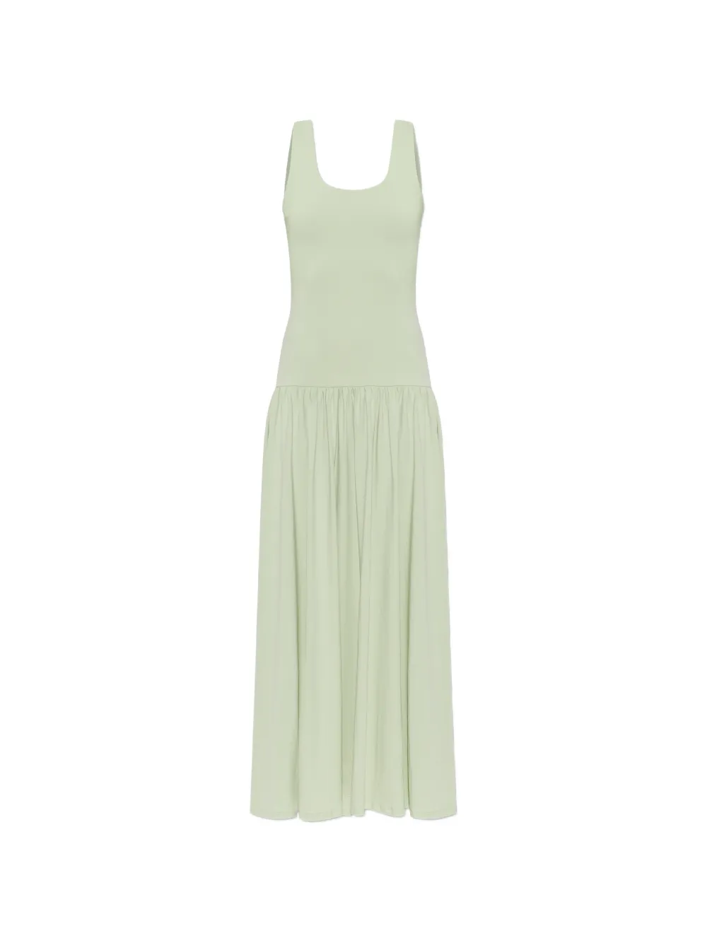 By Malene Birger Marcielle gathered sleeveless dress - Grün