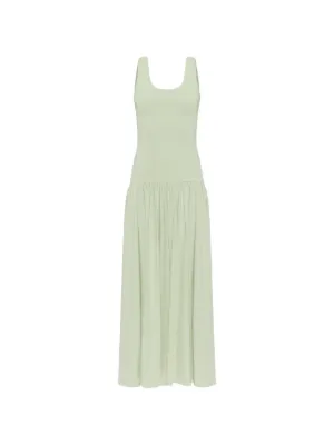 midi dress with square neck Genevieve Sleeveless | Color - Pink / 0 INV-99005 Pattern Type Size:Small (6-8) 40 Stylish Mother of