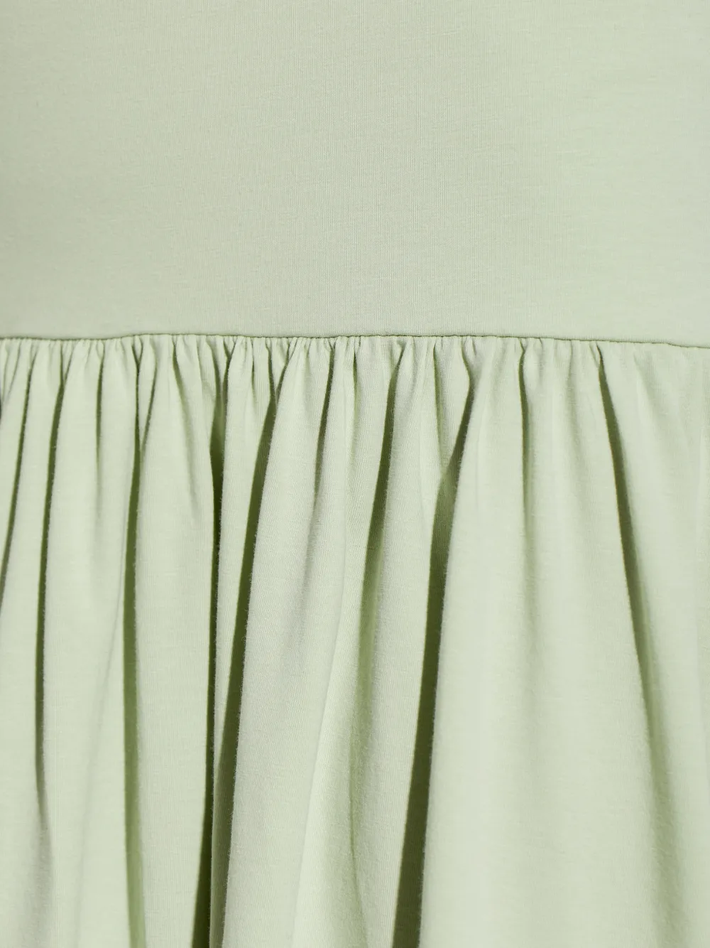 By Malene Birger Marcielle gesmockte mouwloze jurk Groen