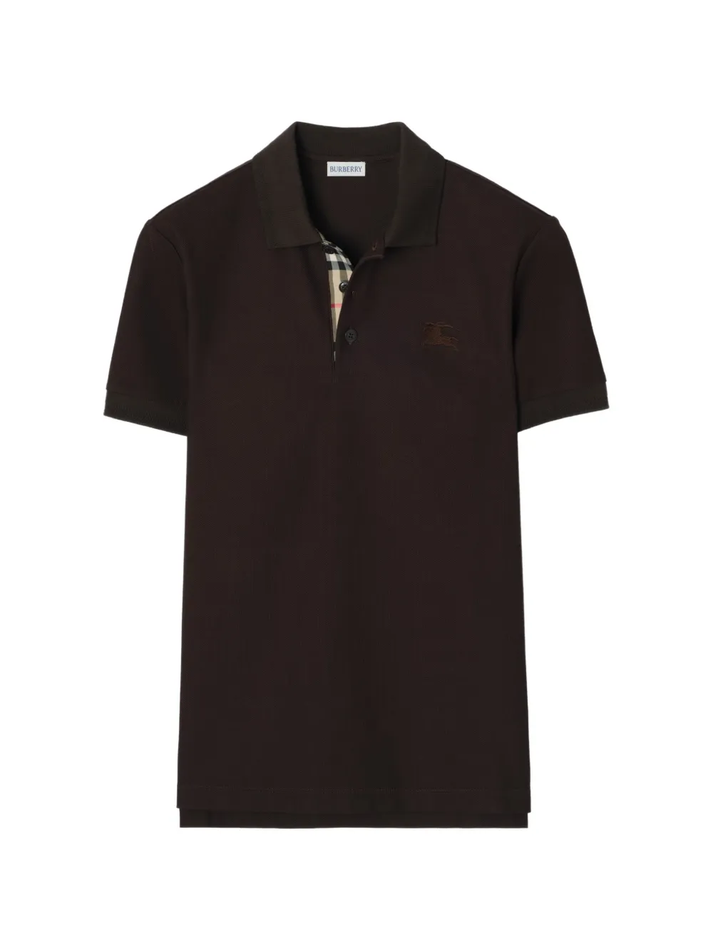 Burberry Poloshirt aus Baumwolle - Braun