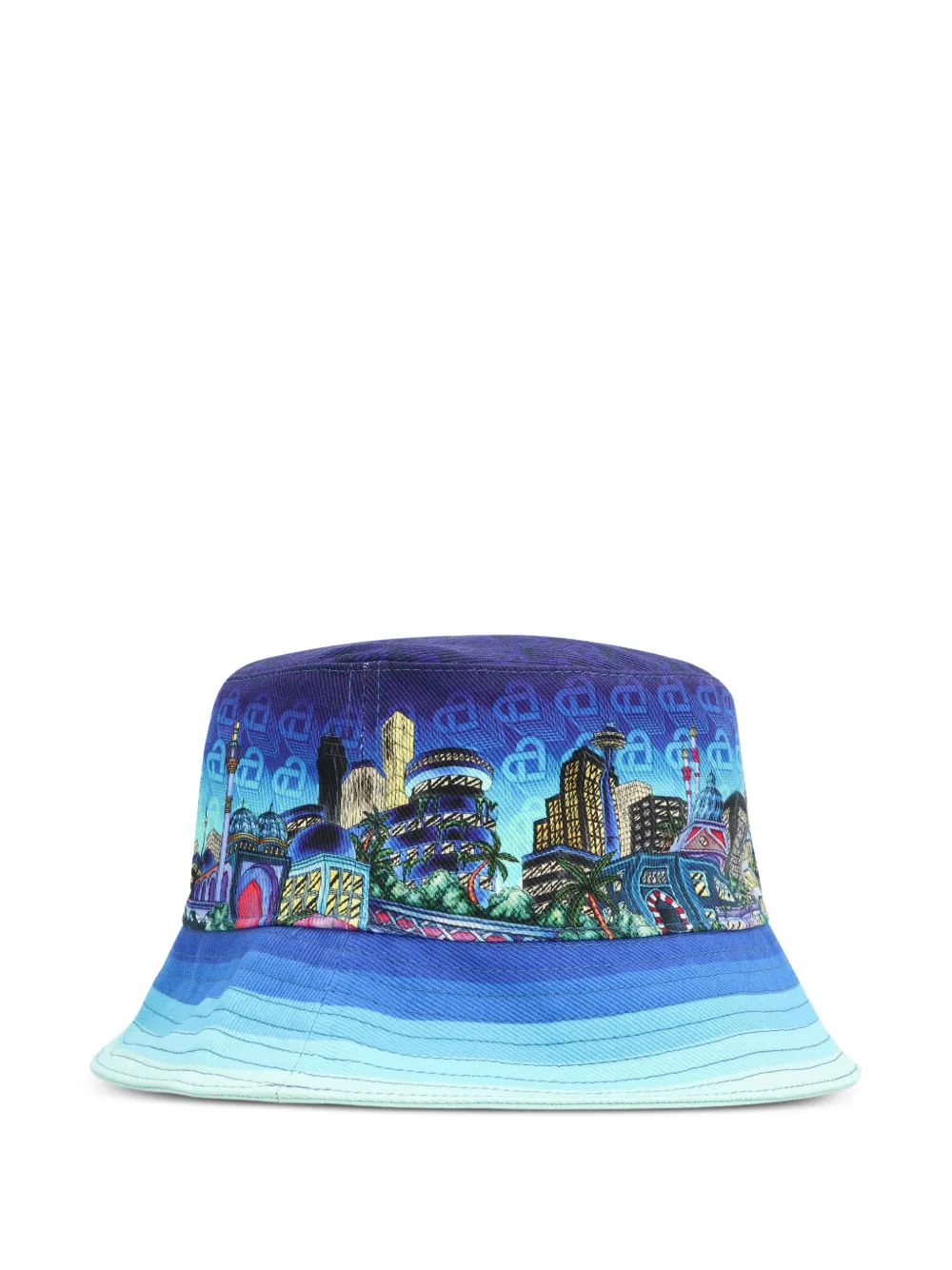 Casablanca Vissershoed met print Blauw