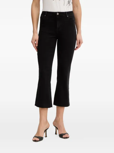 Morgan cropped flared jeans