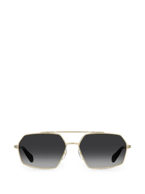 Moschino Eyewear geometric-frame sunglasses