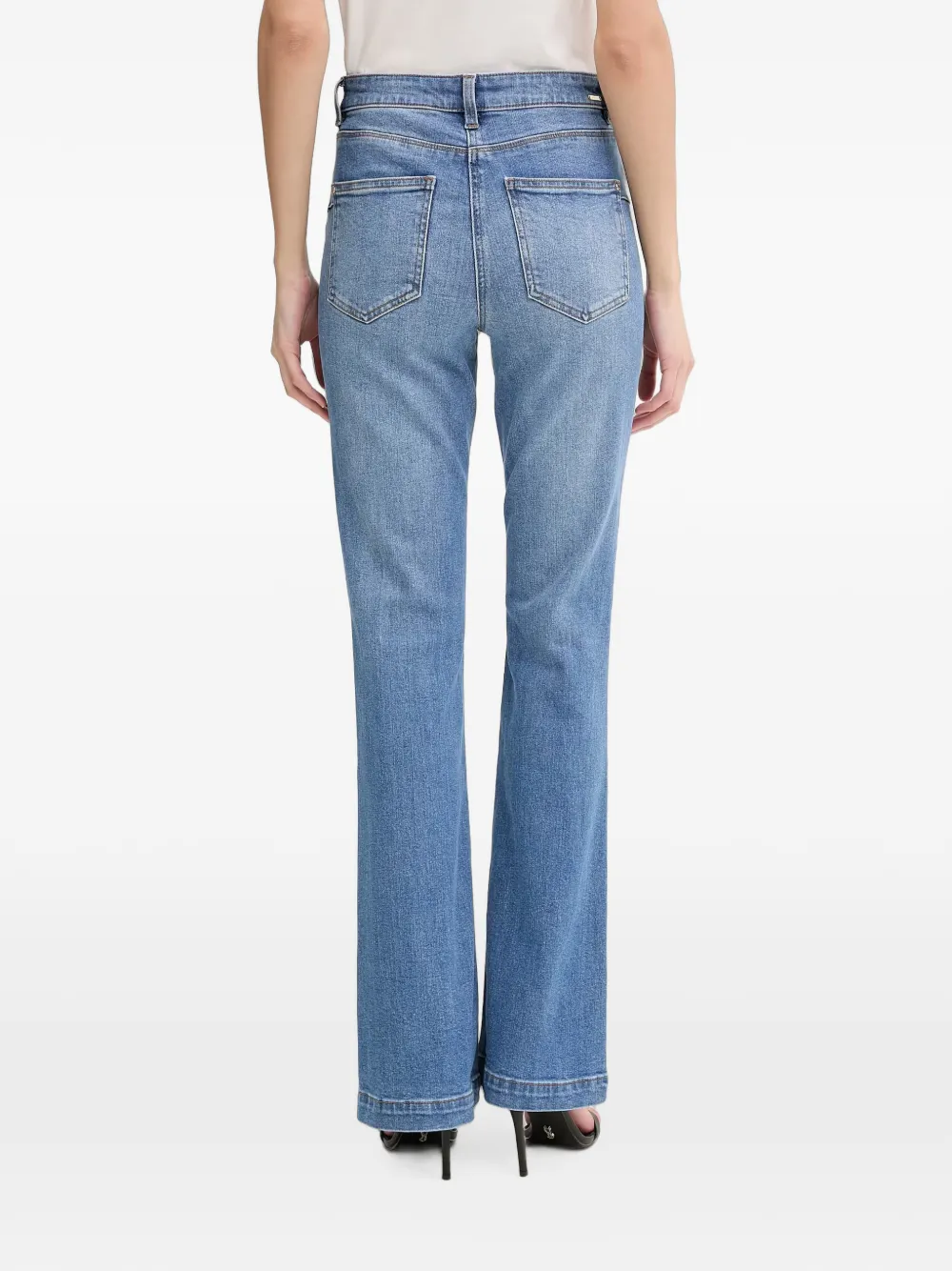Morgan High waist jeans Blauw
