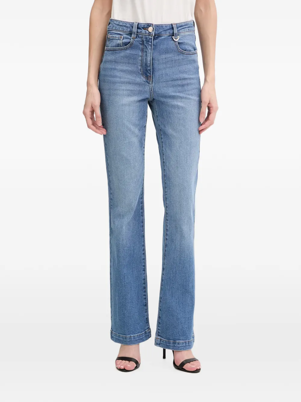 Morgan high-waisted flared jeans