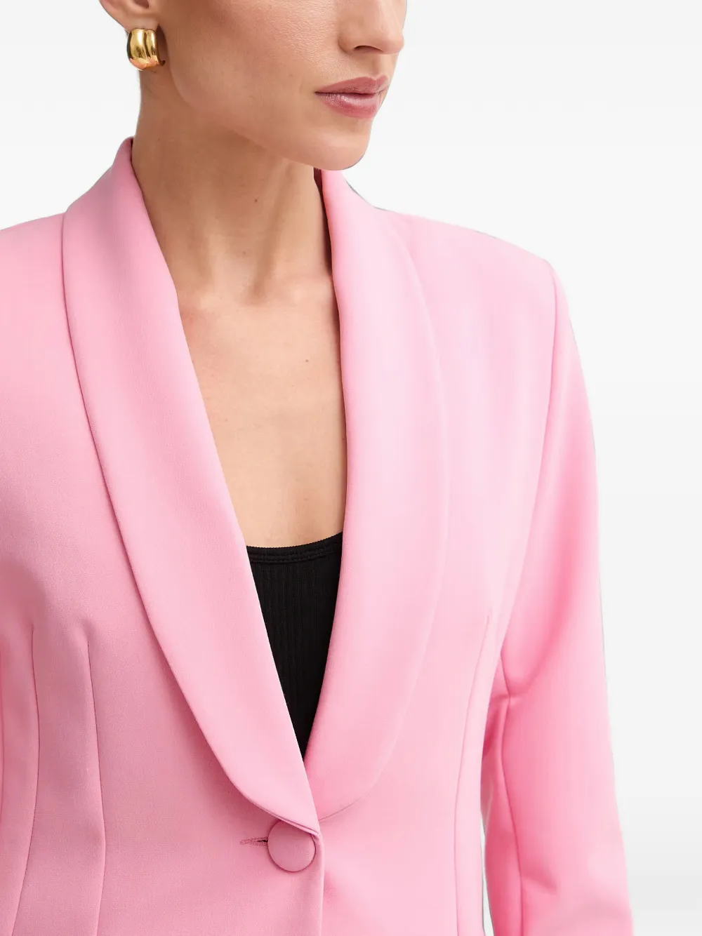 Morgan Blazer met sjaalkraag Roze