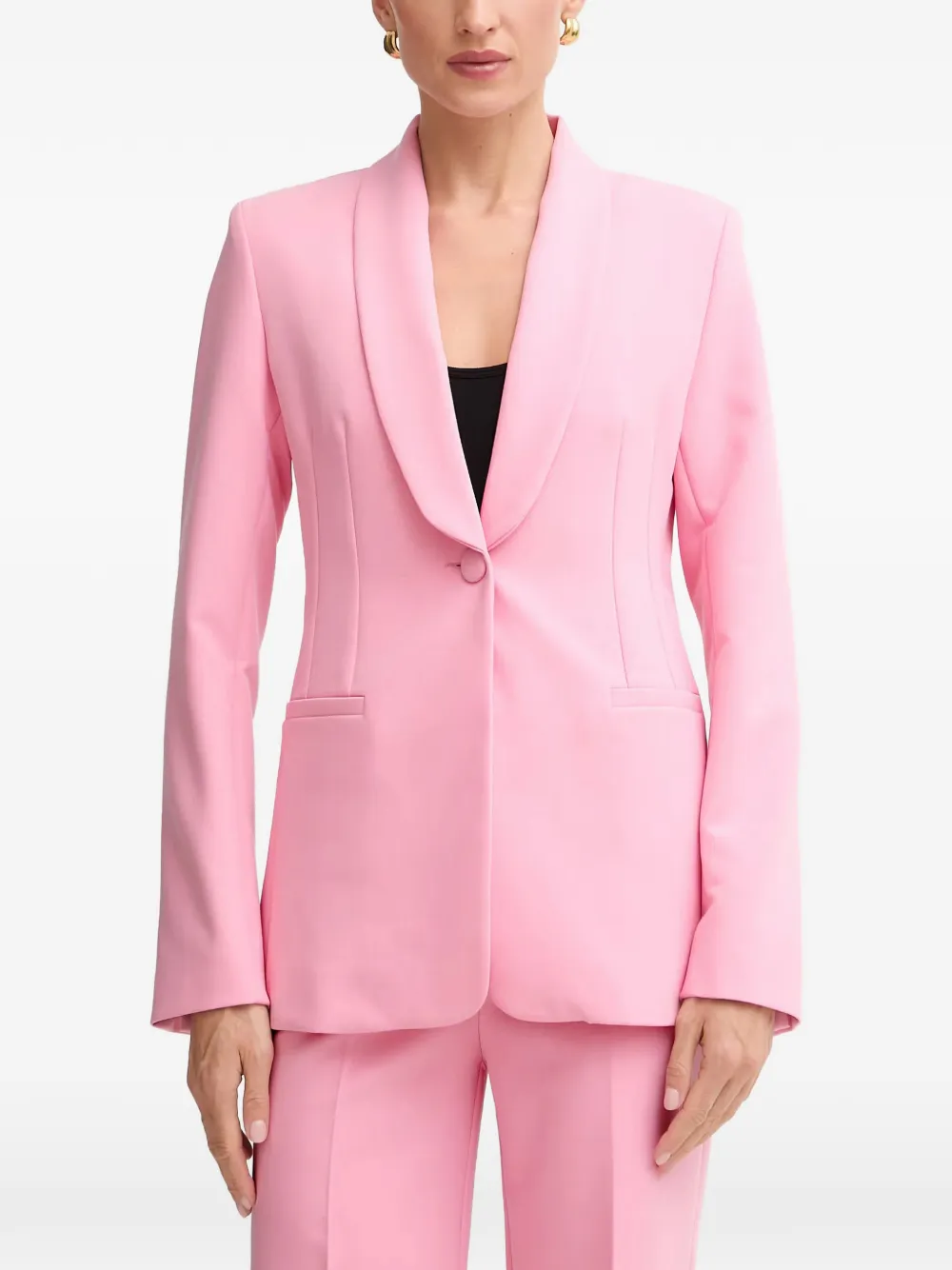 Morgan shawl-lapel single-breasted blazer
