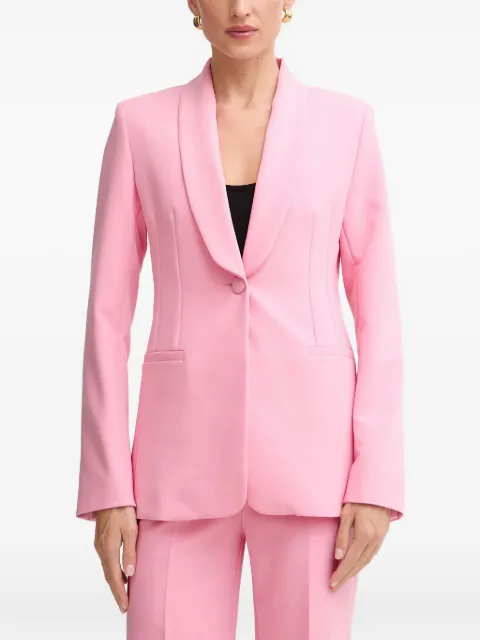 Morgan shawl-lapel single-breasted blazer