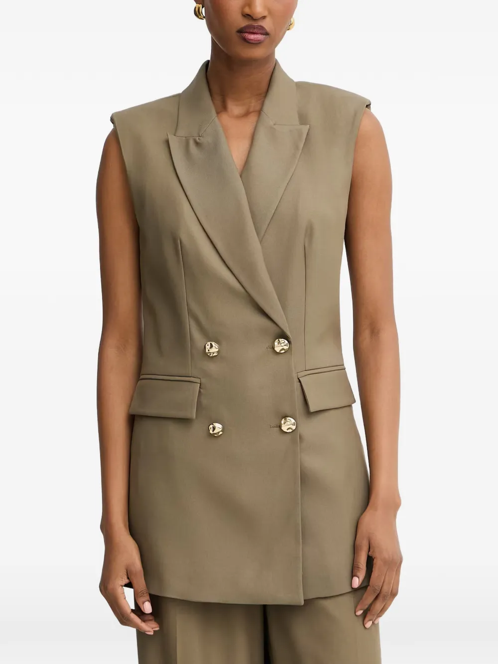 Morgan double-breasted waistcoat