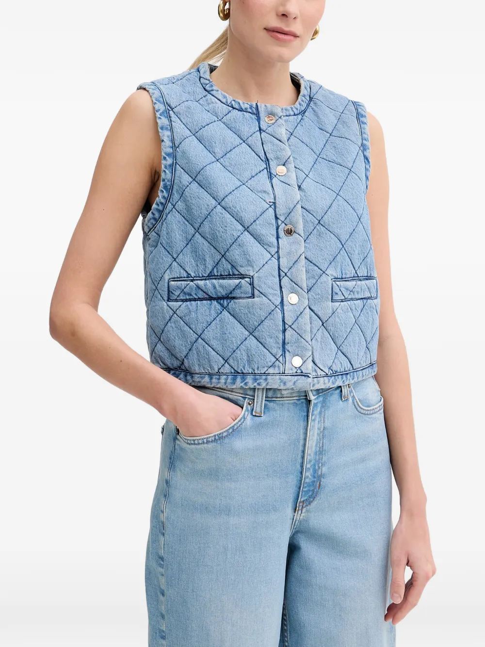 Morgan quilted gilet