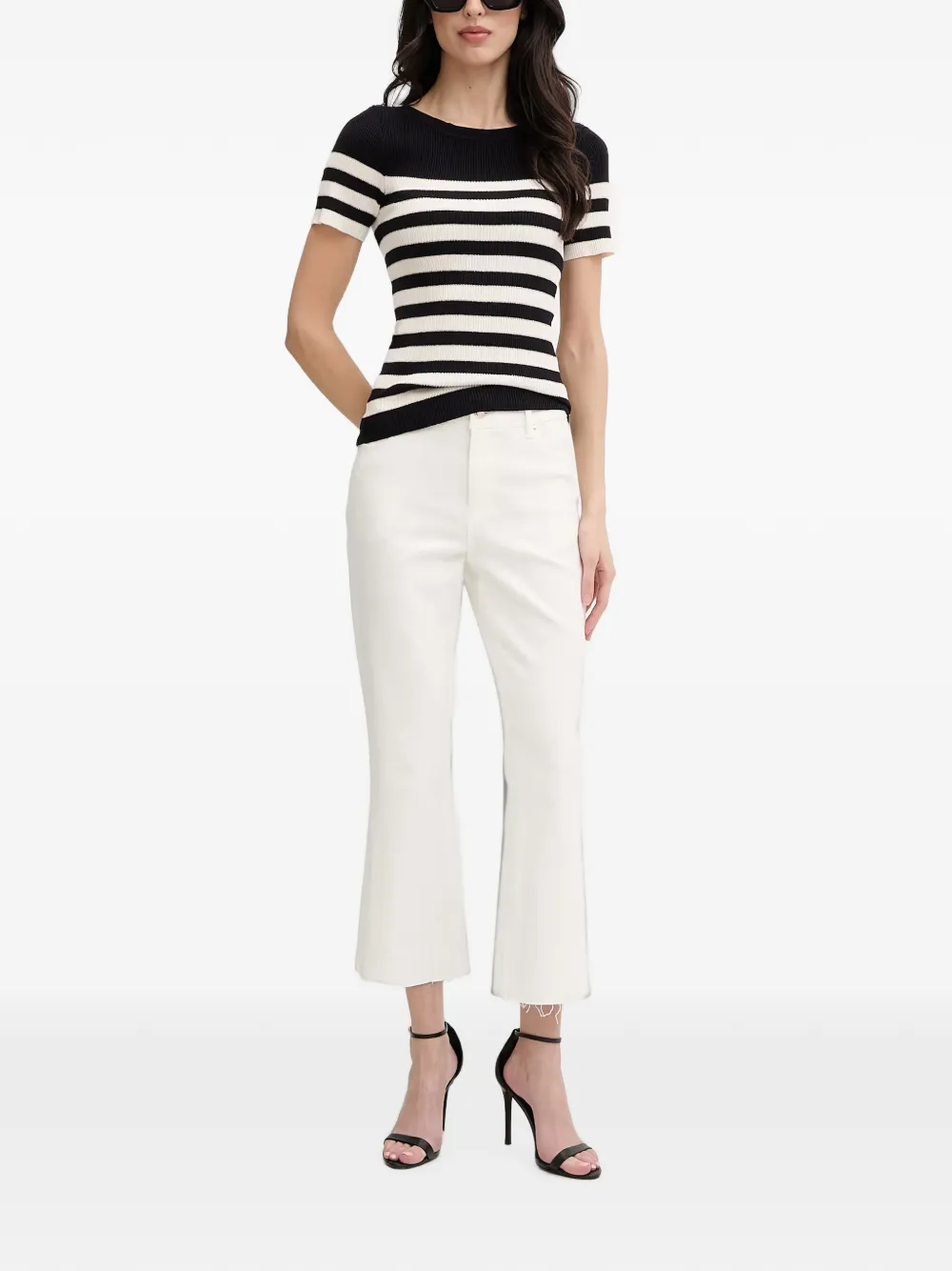 Morgan Flared jeans Wit