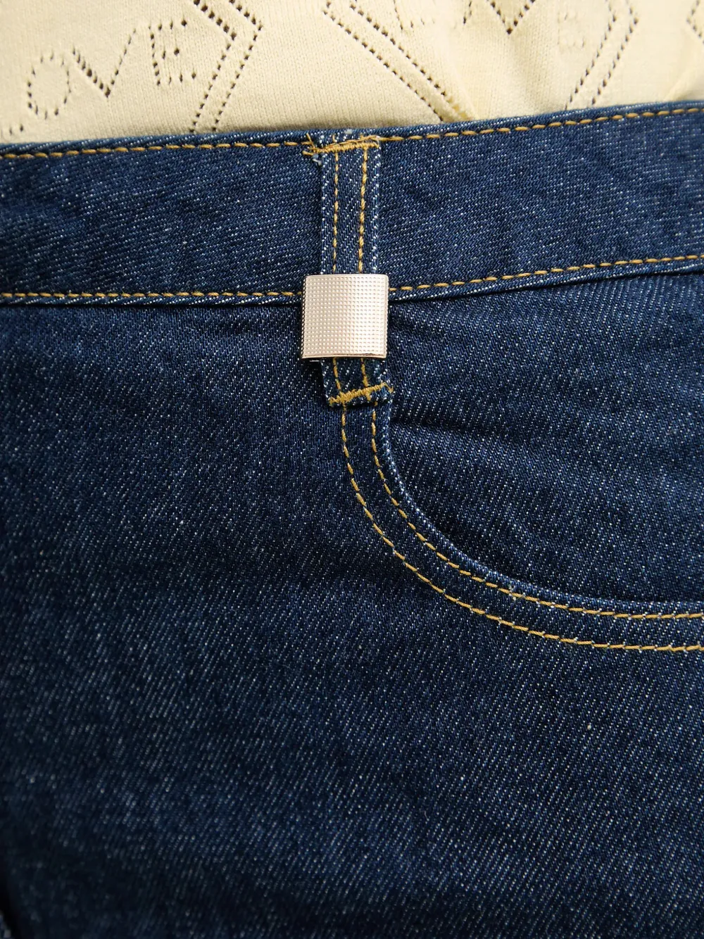 Morgan Jeans met wijde pijpen Blauw