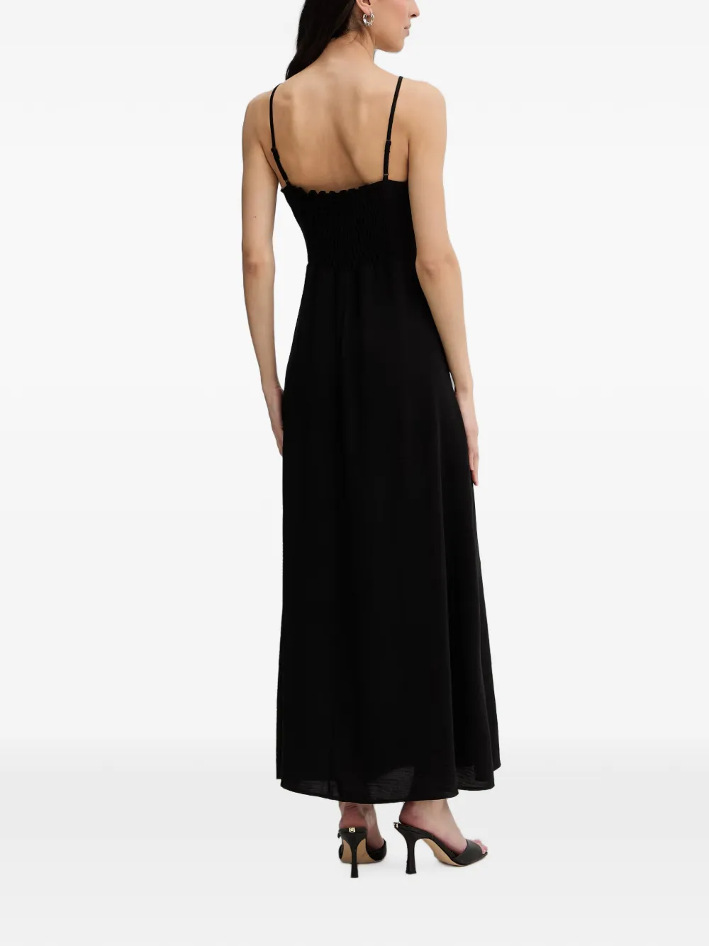 Morgan Blousejurk met gedraaid detail en uitgesneden details Zwart
