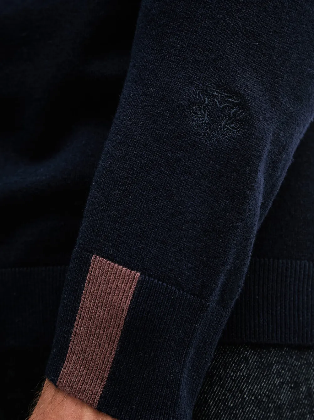 Mos Mosh Adam trui Blauw