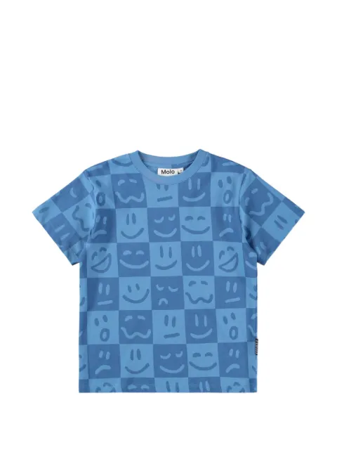 Molo Riley Vibe Checks checkered T-shirt