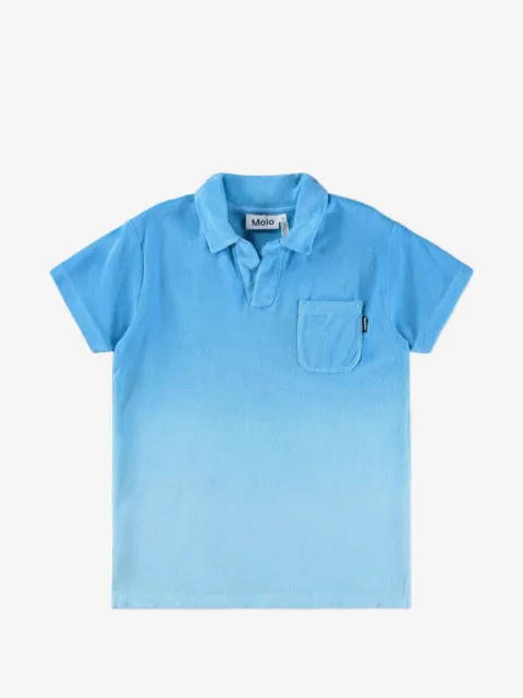 Molo ombré-effect terry-cloth T-shirt