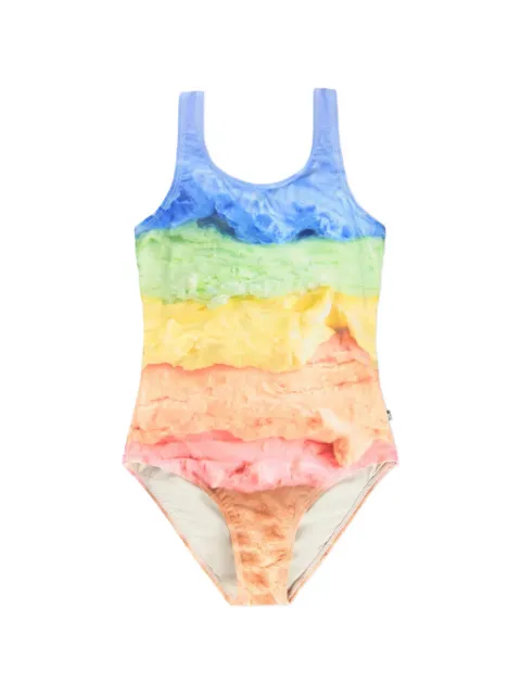 Molo Nika ice-cream-print swimsuit