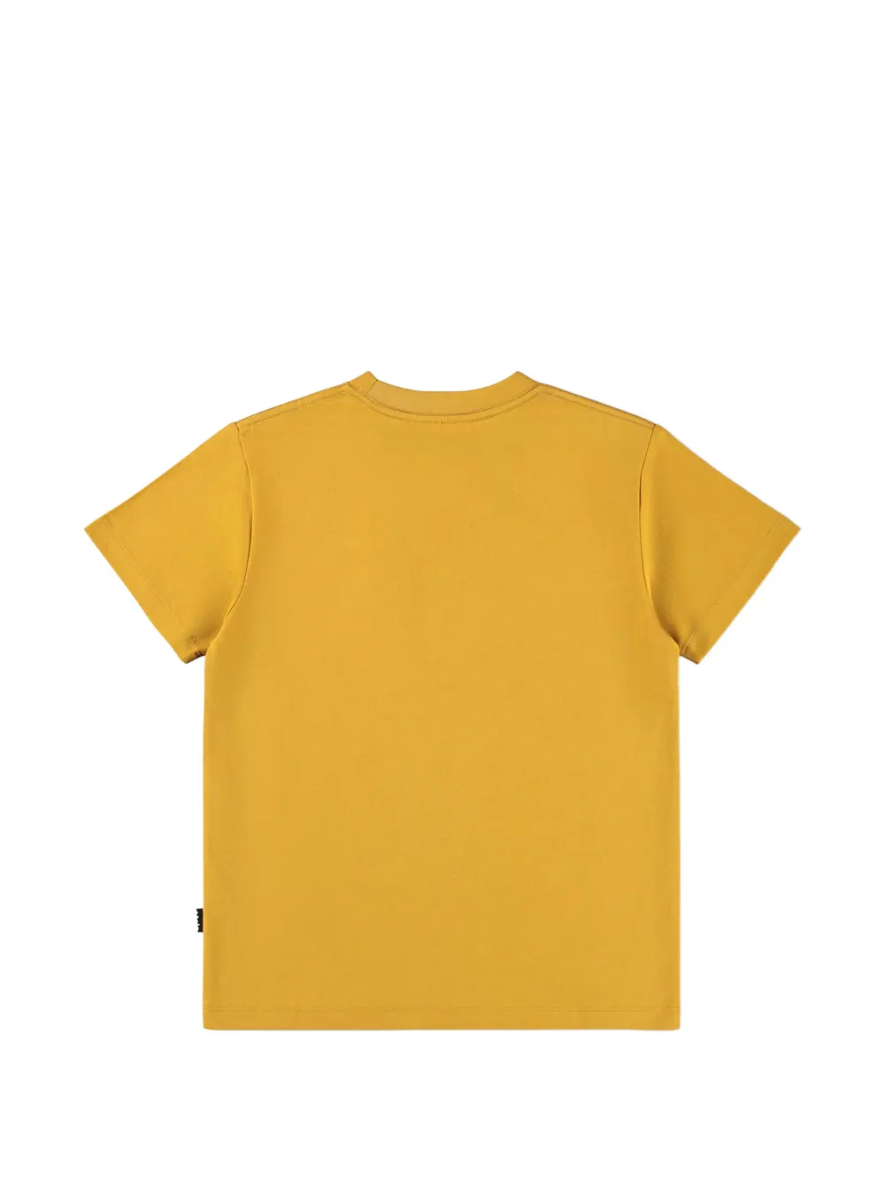 Molo Roxo T-shirt met smileyprint Geel