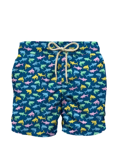 MC2 Saint Barth Kids graphic-print swim shorts