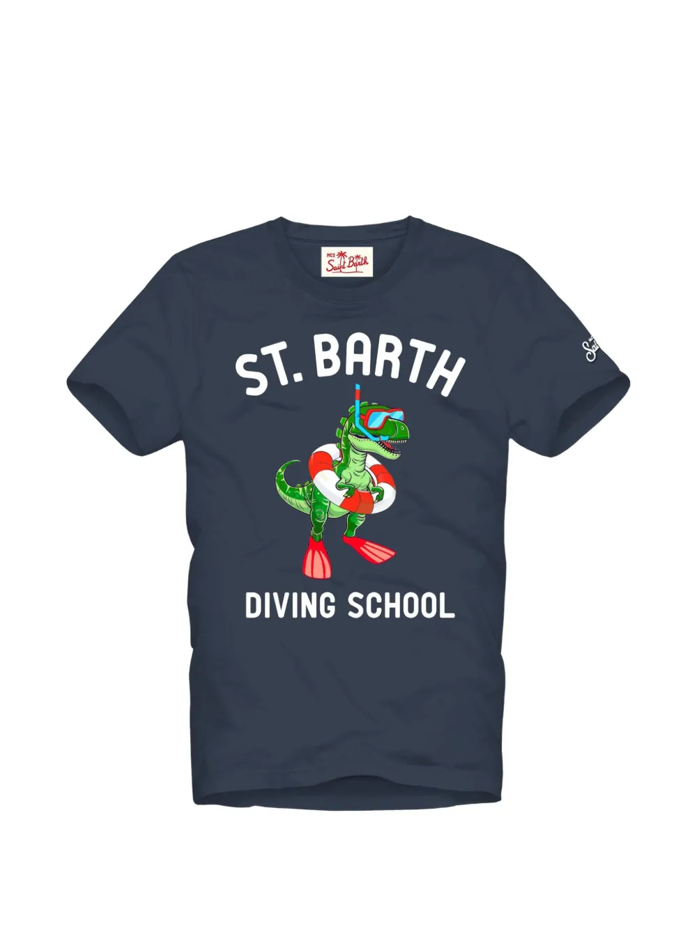 MC2 Saint Barth Kids Denver Jr T-shirt Blauw