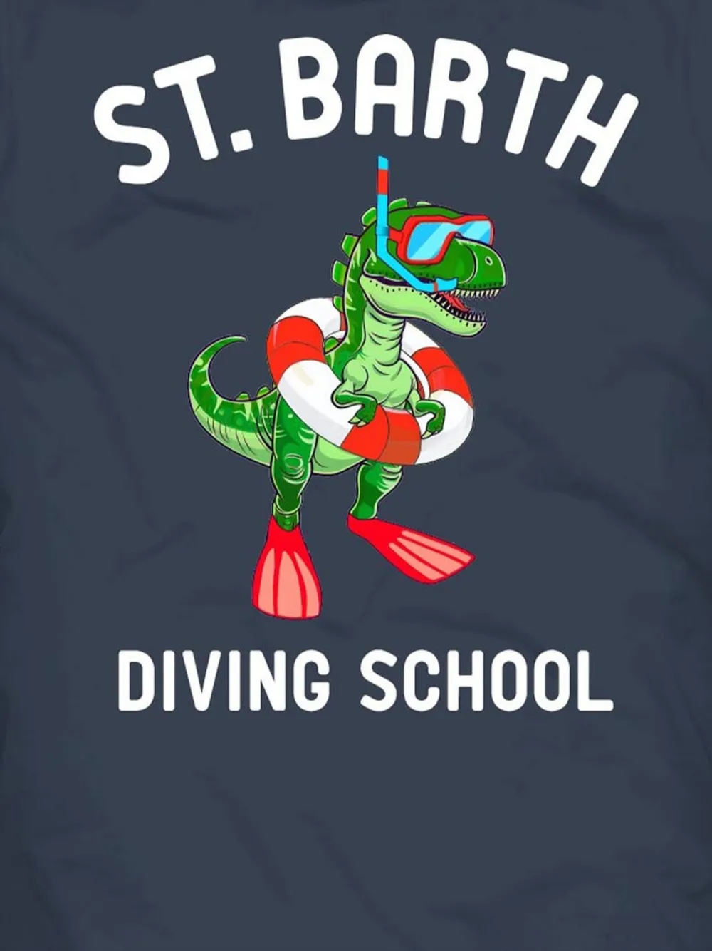 MC2 Saint Barth Kids Denver Jr T-shirt Blauw