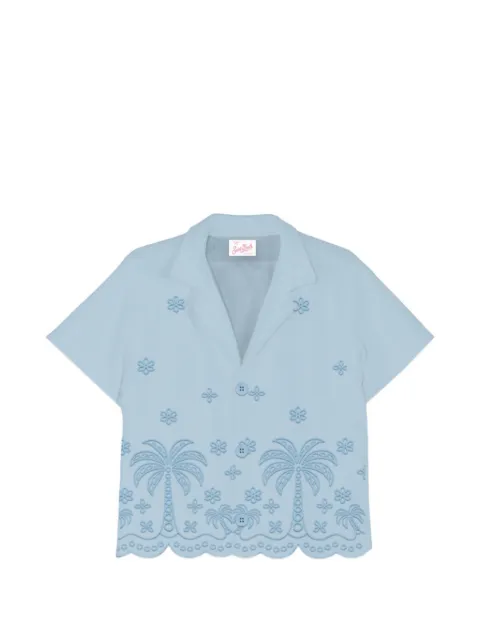 MC2 Saint Barth Kids chemise Everlee à broderies