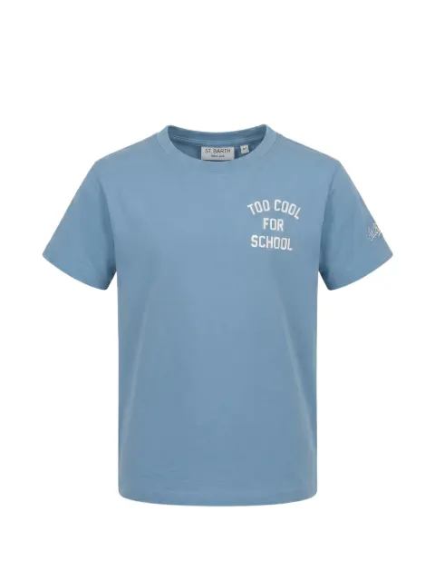 MC2 Saint Barth Kids slogan-print short-sleeve T-shirt