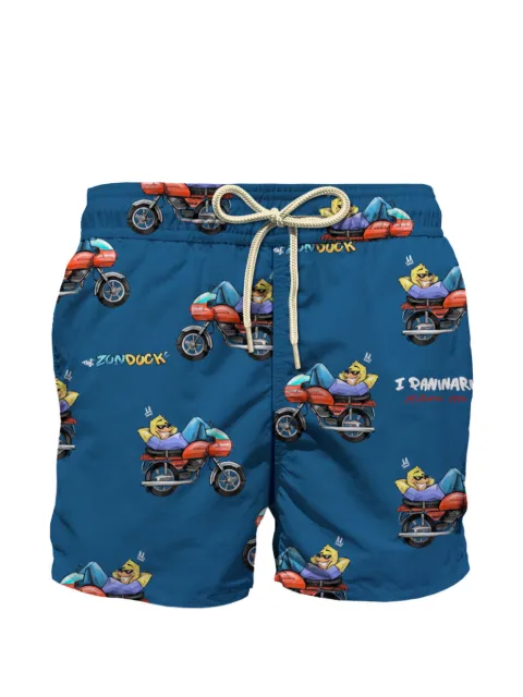 MC2 Saint Barth Kids Jean printed swim shorts