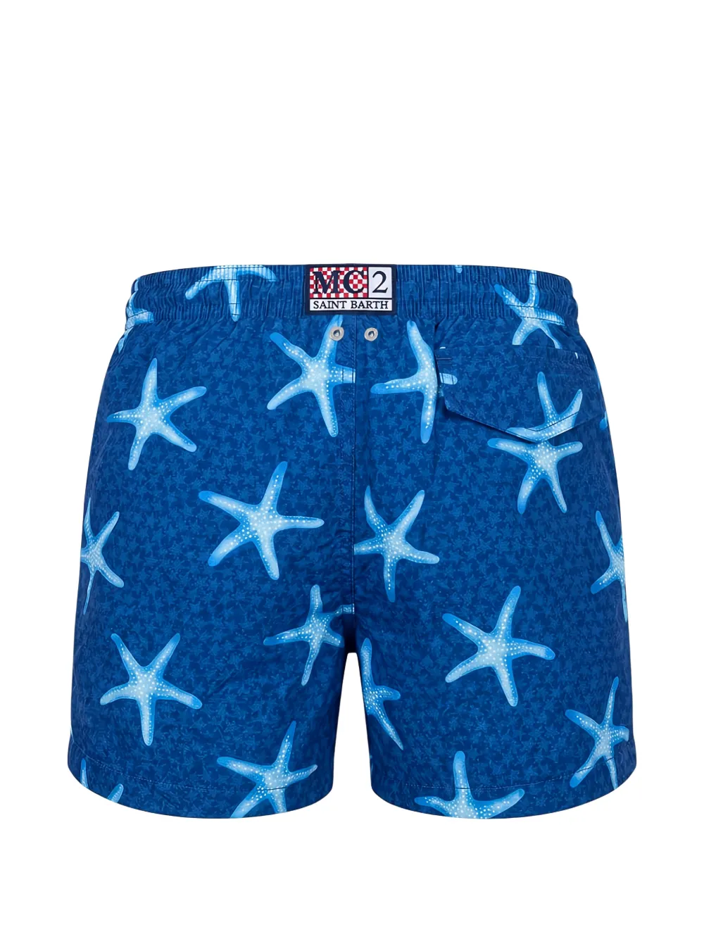 MC2 Saint Barth Kids Zwembroek met trekkoord Blauw
