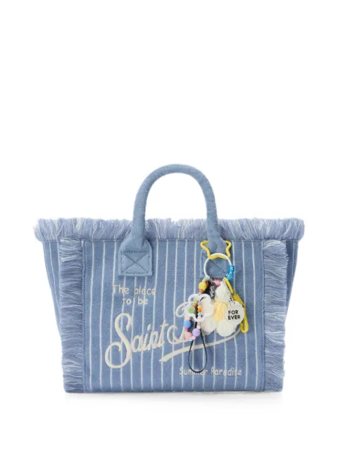 MC2 Saint Barth Kids crochet multi-charm keyring