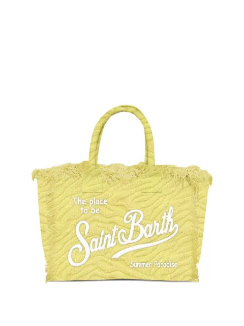 MC2 Saint Barth Kids tote con motivo de cebra