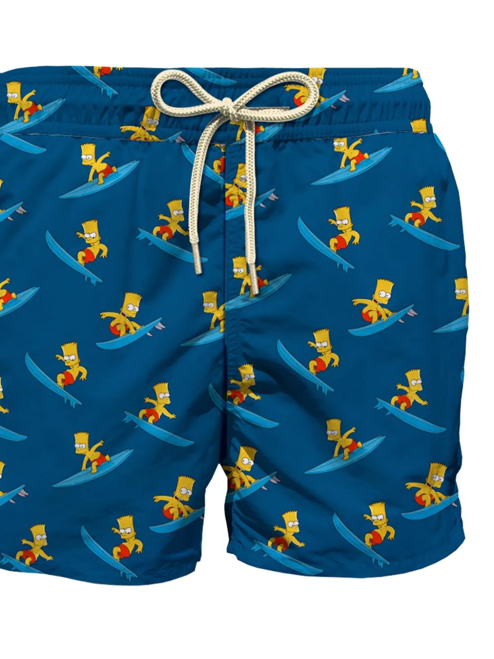 MC2 Saint Barth Kids Jean swim shorts Blauw