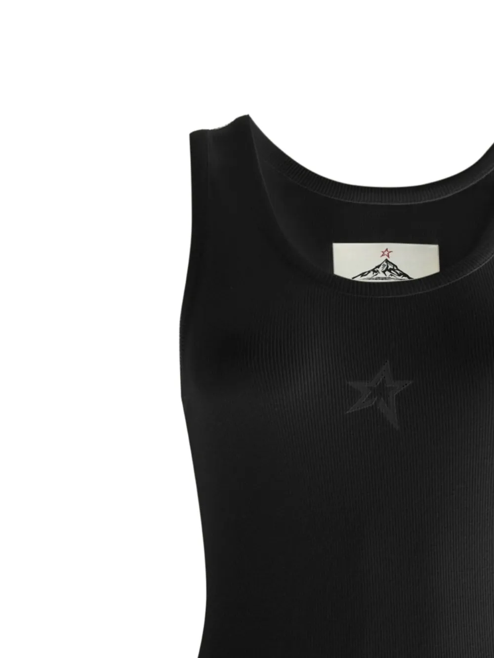 Perfect Moment Vita Tank ribgebreide body Zwart