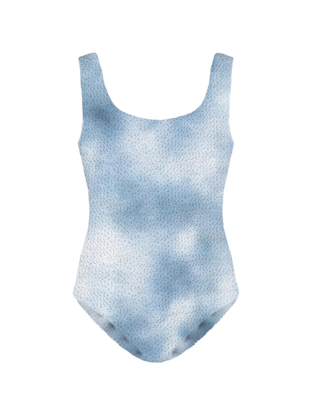 MC2 Saint Barth Kids abstract-print swimsuit Wit