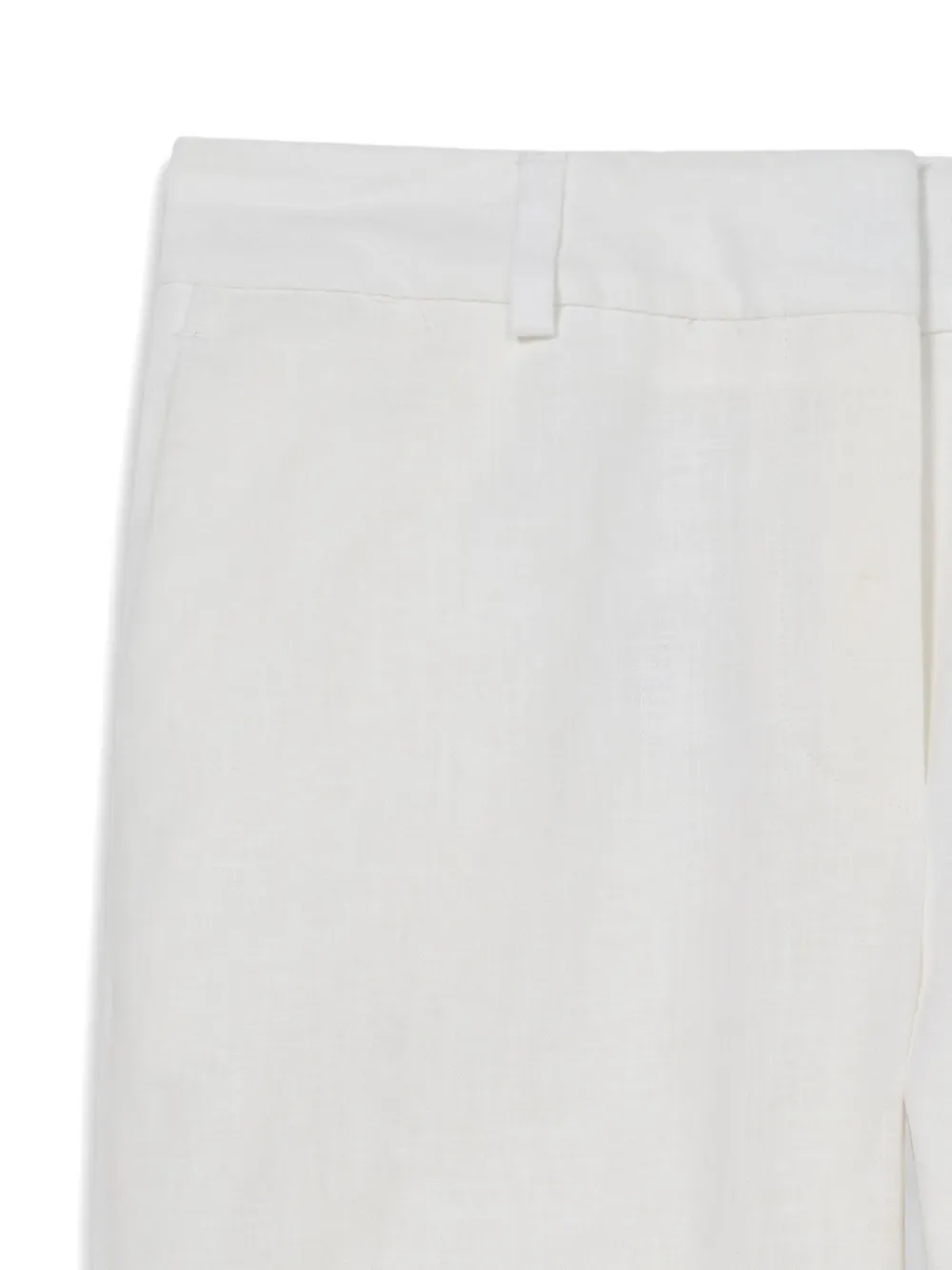 Brooks Brothers Linnen pantalon Wit