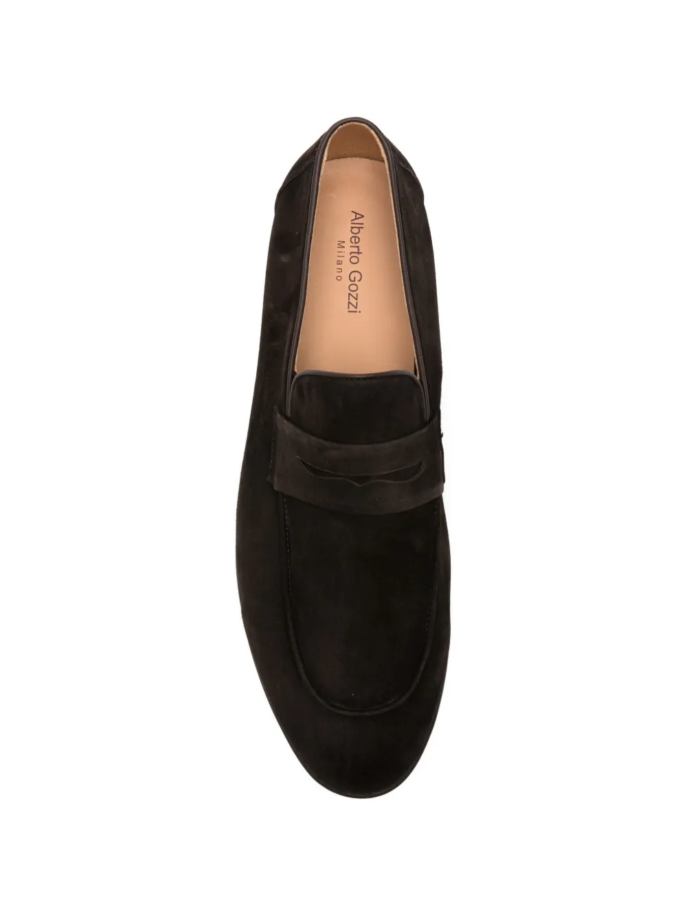 Alberto Gozzi almond-toe loafers Bruin