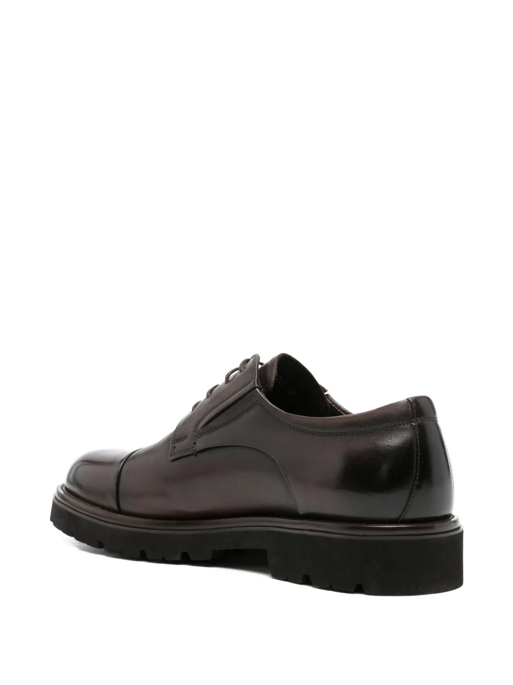 Alberto Gozzi cap-toe lace-up Derby shoes Bruin