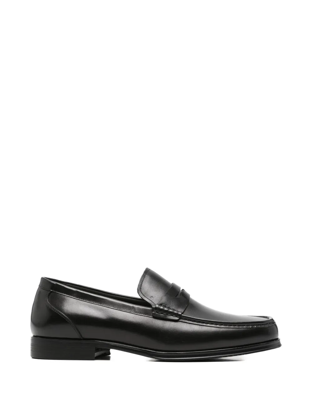 Alberto Gozzi penny loafers - Nero