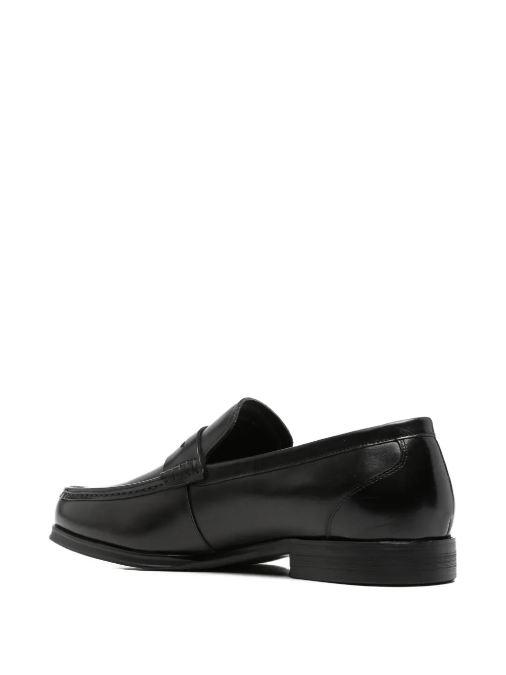 Alberto Gozzi penny loafers Zwart