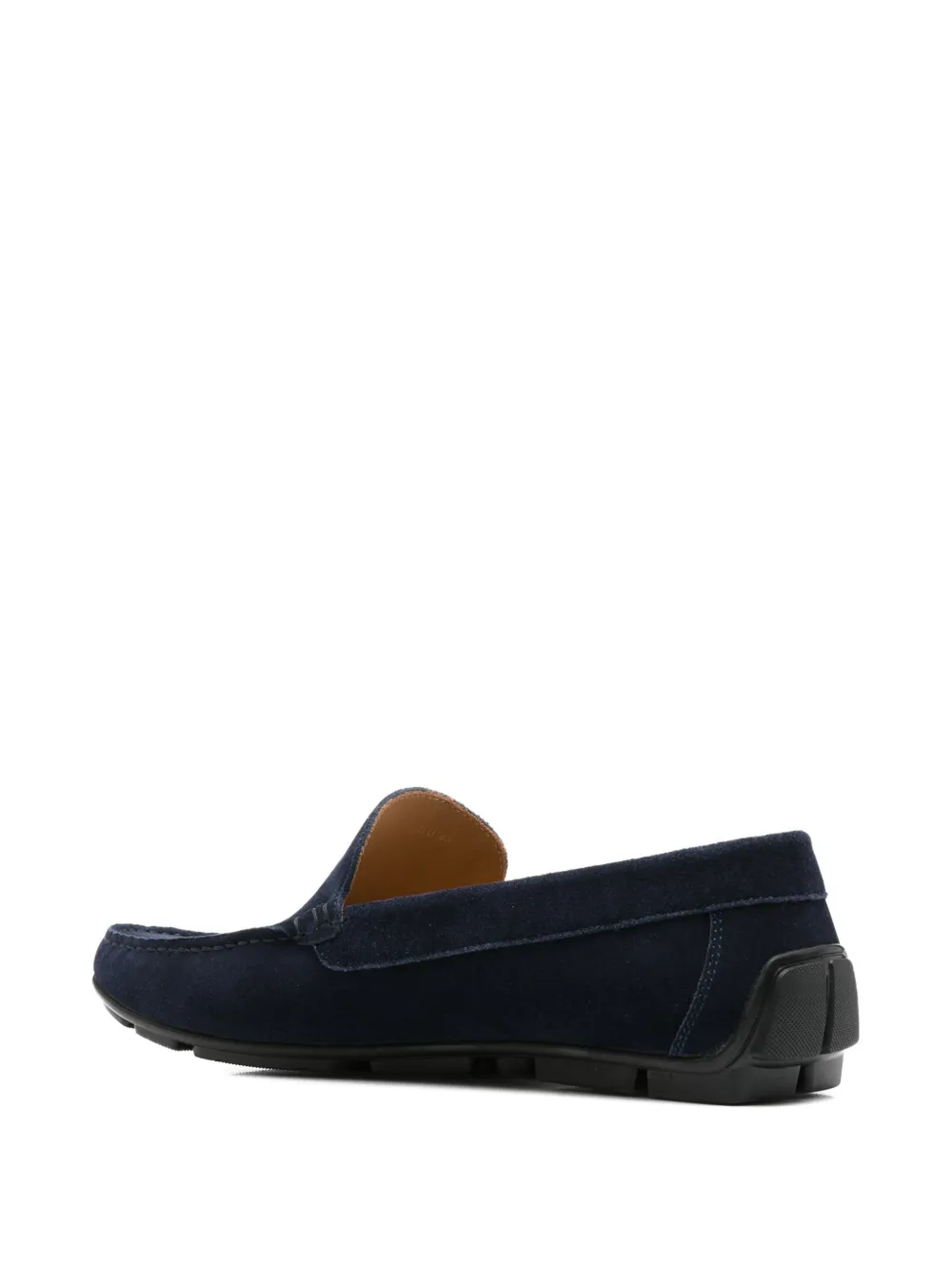 Alberto Gozzi leather loafers Blauw