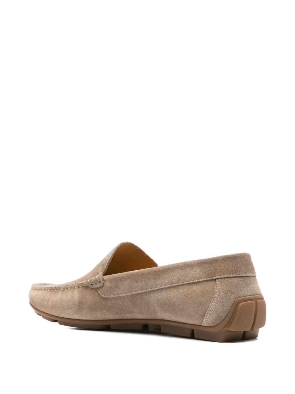 Alberto Gozzi leather loafers Beige