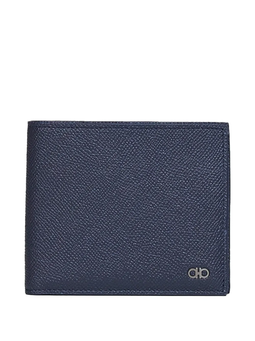 Ferragamo Gancini bifold wallet - Blu