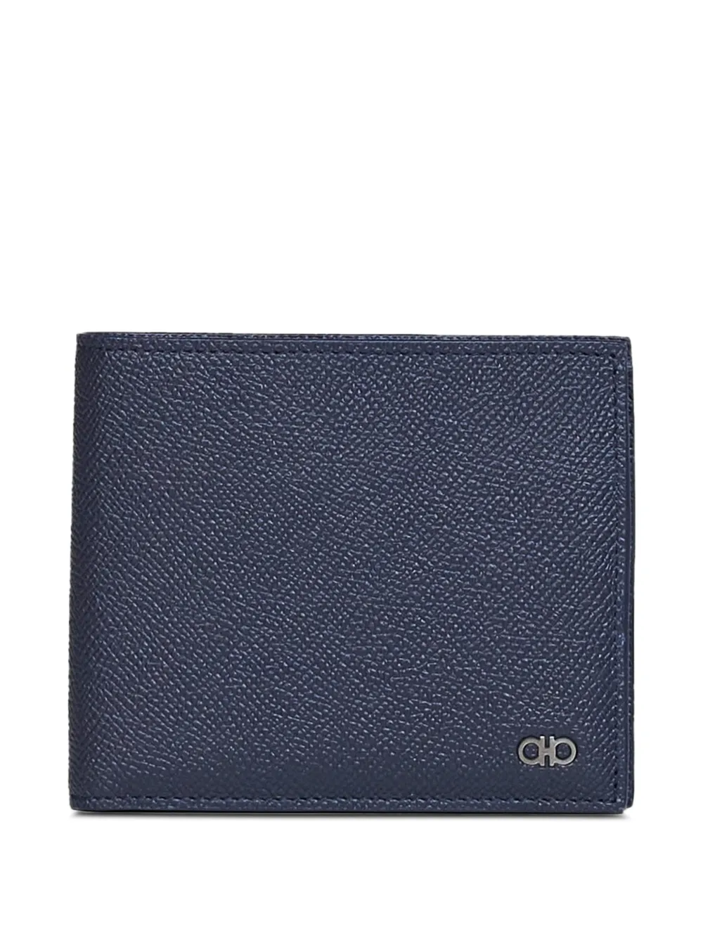 Ferragamo Gancini bifold wallet - Blu