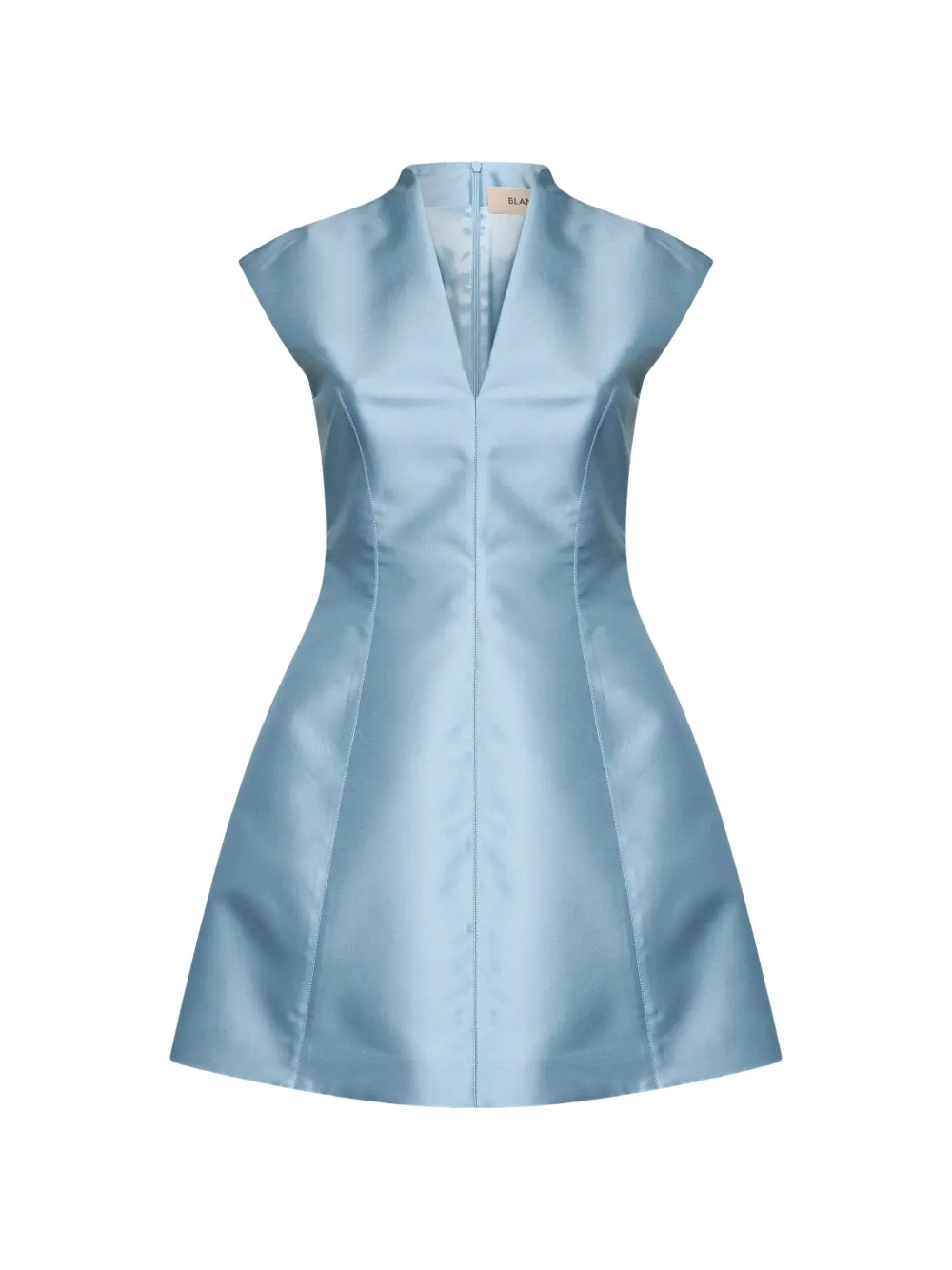 Blanca Vita V-neck flared dress - Blu