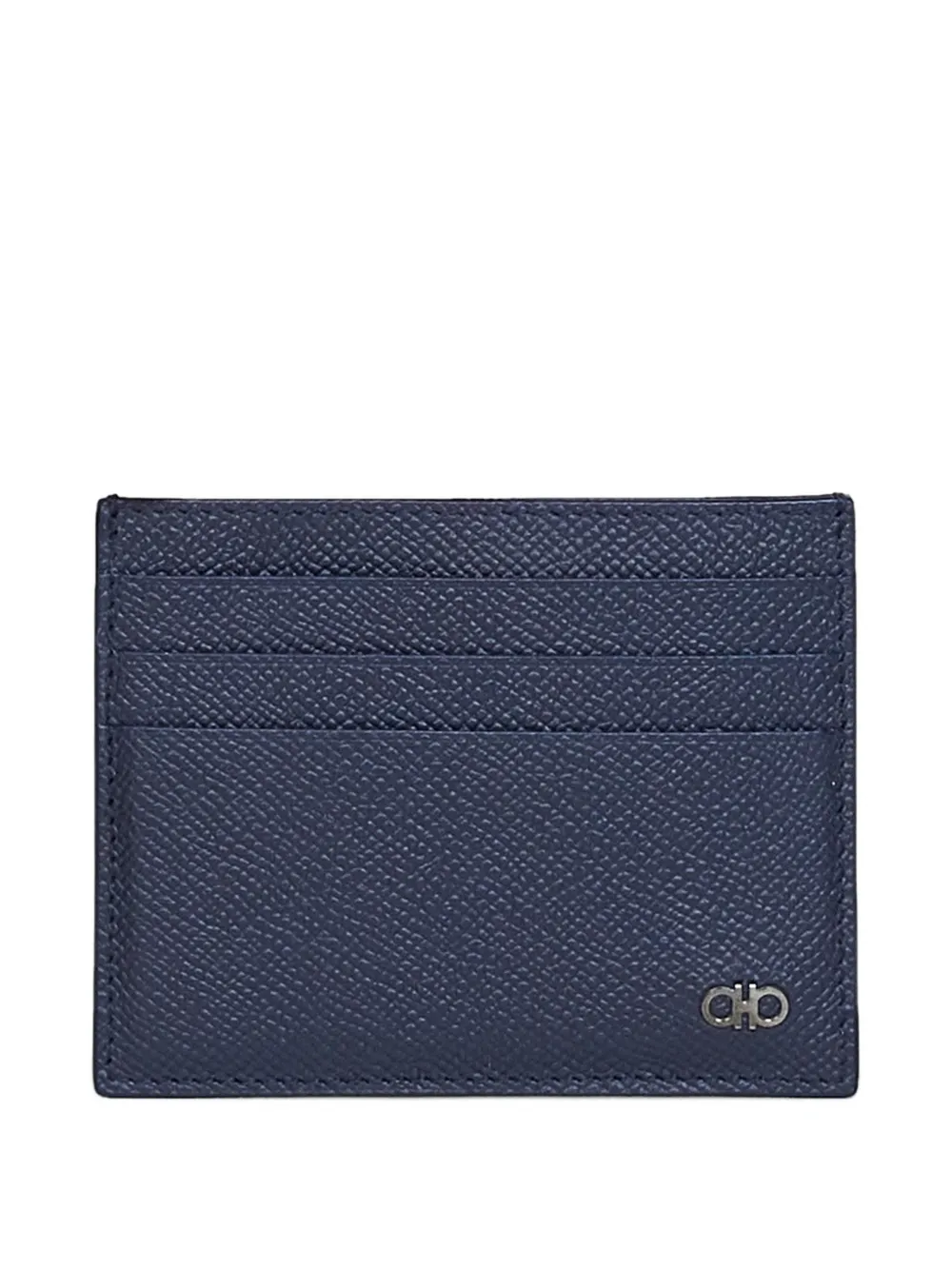Ferragamo Gancini leren pasjeshouder Blauw