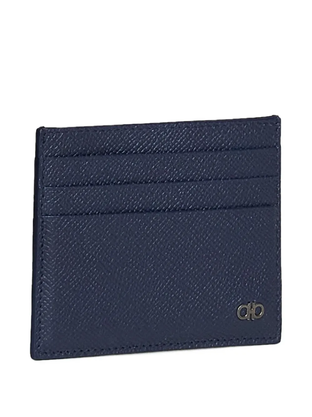 Ferragamo Gancini leren pasjeshouder Blauw