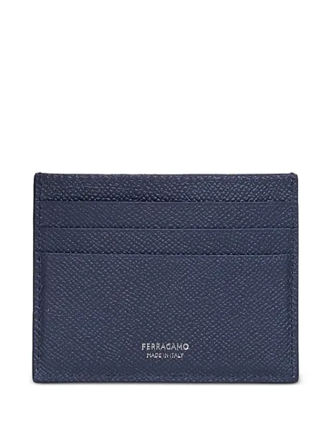 Ferragamo Gancini kortholder i læder
