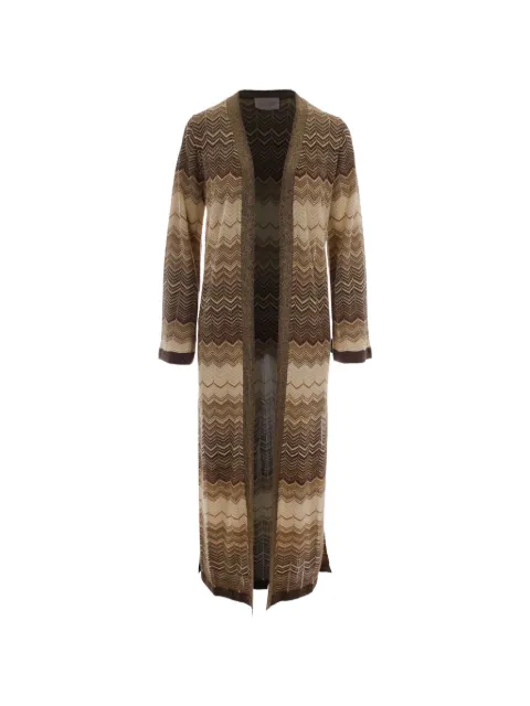 MC2 Saint Barth Tonia chevron-knit cardigan